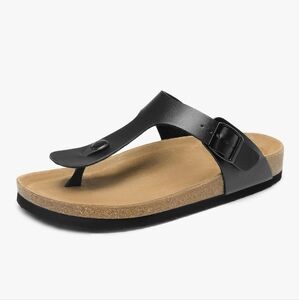 DREAM PAIRS Women's Flip Flop Cushioned Thong Slide Sandals